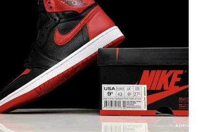 TO 861428-061 JORDAN 1 "HOMAGE AIR RETRO HOME" RED 0822